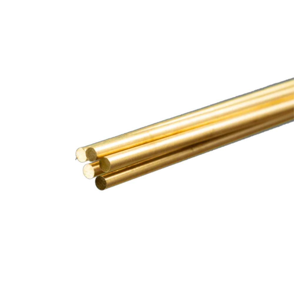 KS Metals Brass Rod 1Mtr 3Mm 5Pcs