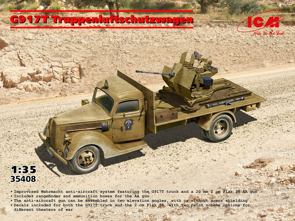 ICM 1:35 G917T Truppenluft schutzwagen