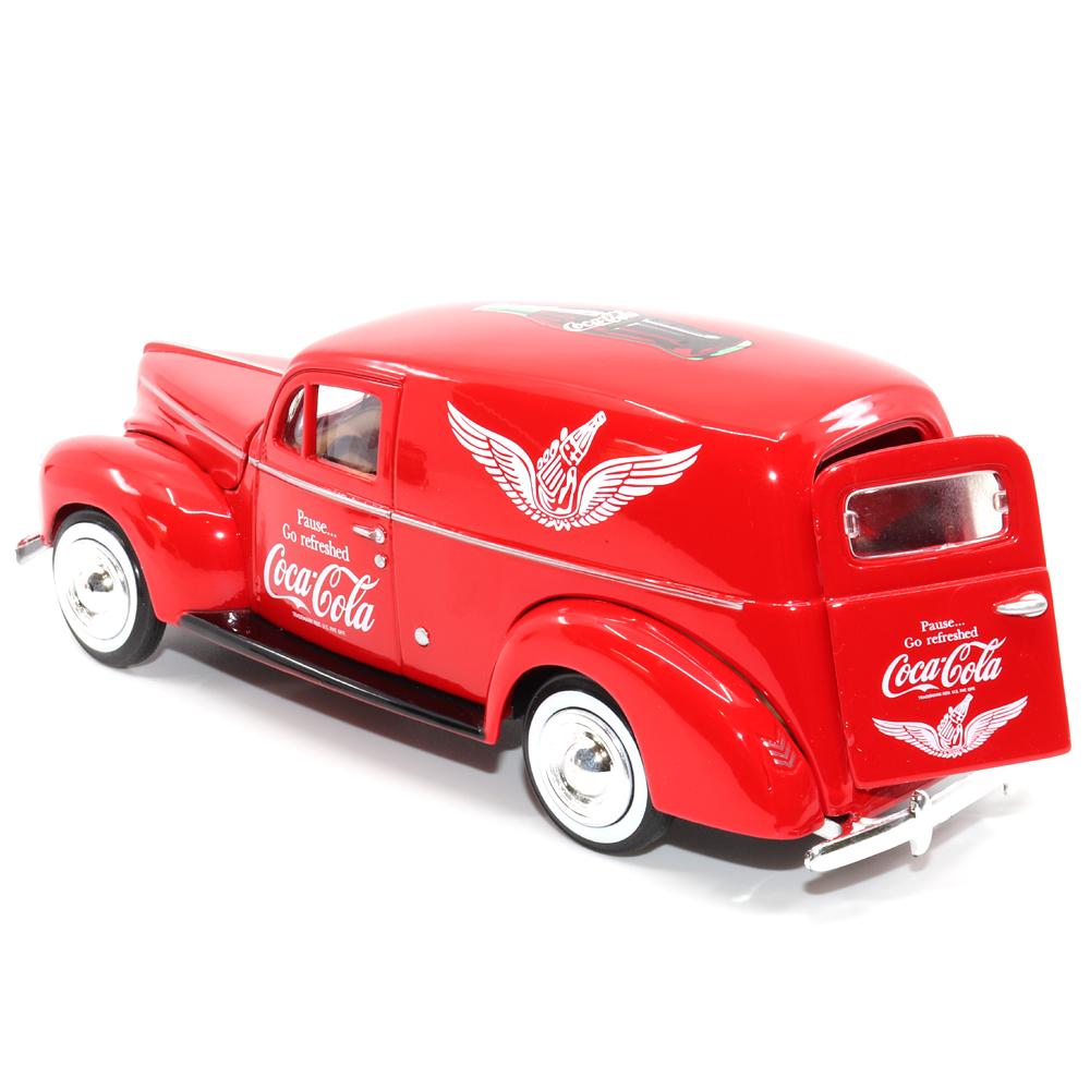 Motorcity Classic 1:24 1940 Coca Cola Ford Delivery Van w/ Cooler