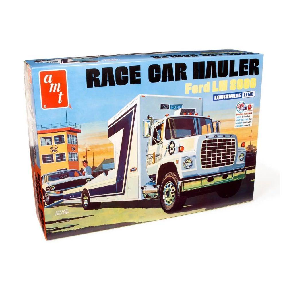 AMT 1:25 Ford LN 8000 Race Car Hauler