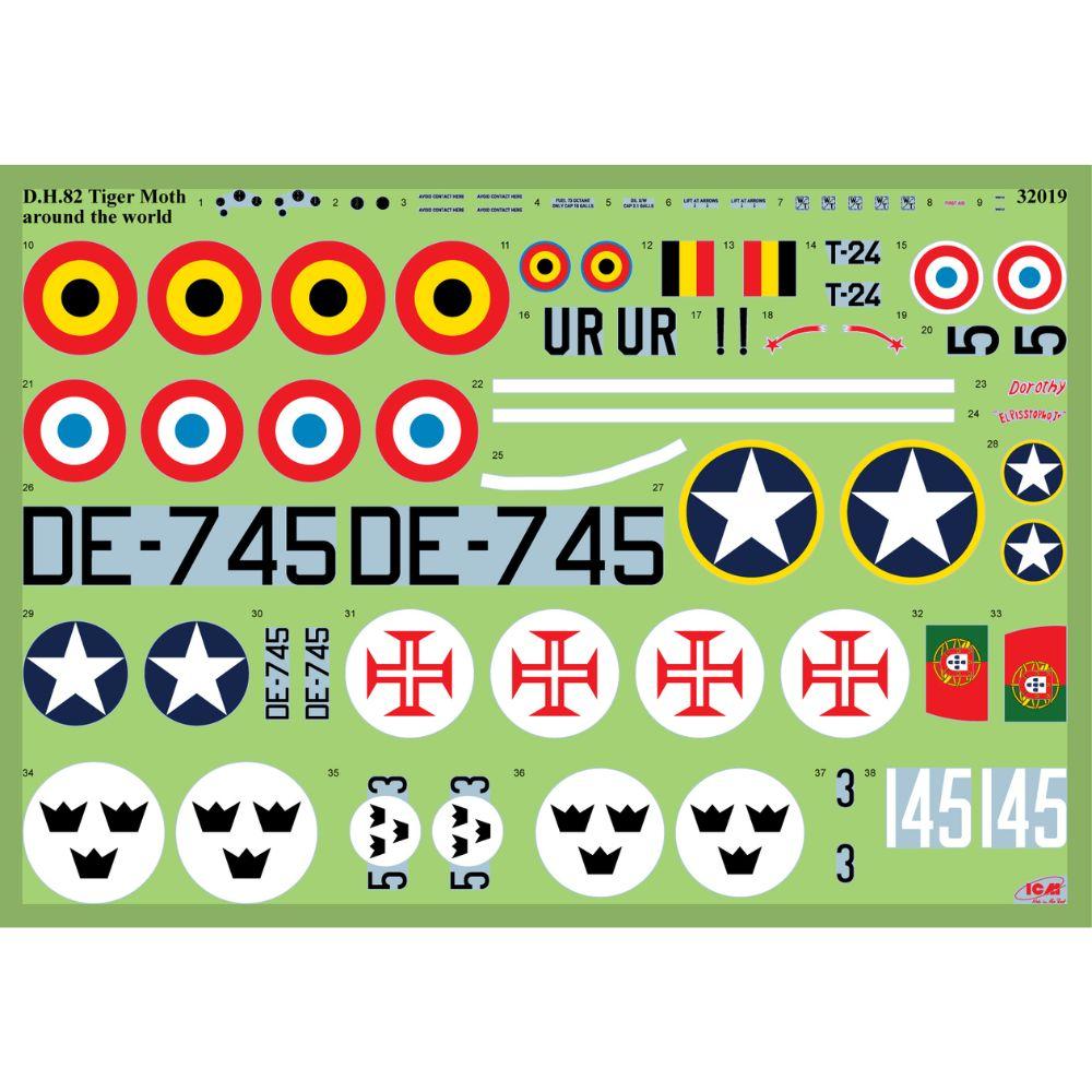 ICM 1:32 DH 82A Tiger Moth