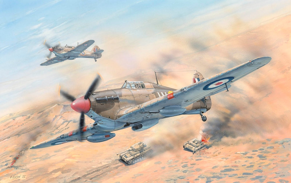 Hobbyboss 1:48 Hurricane MKII D/TROP