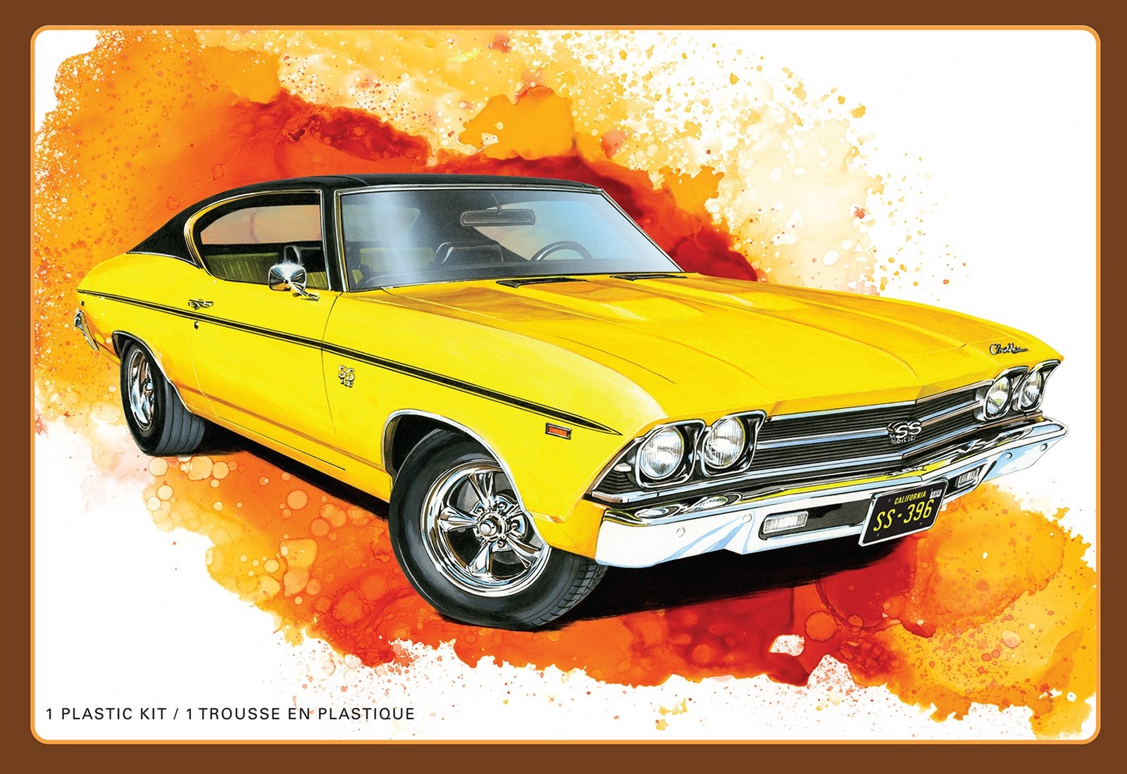AMT 1:25 1969 Chevelle Hardtop