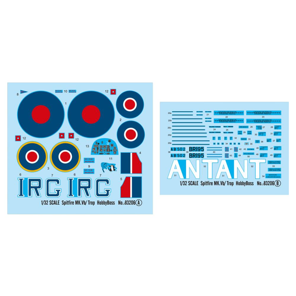 Hobbyboss 1:32 Spitfire Mk.Vb/ Tropical
