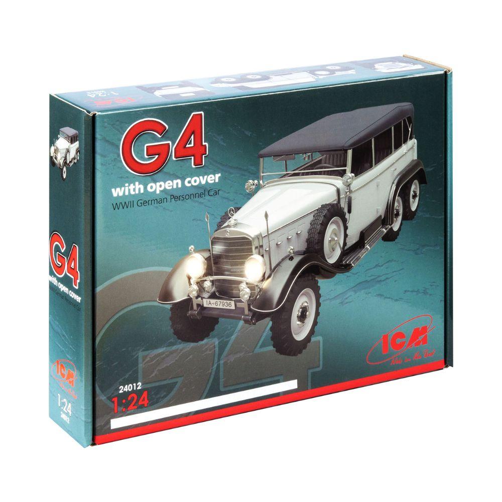 ICM 1:24 Typ G4Soft Top Ger. Personnel Car