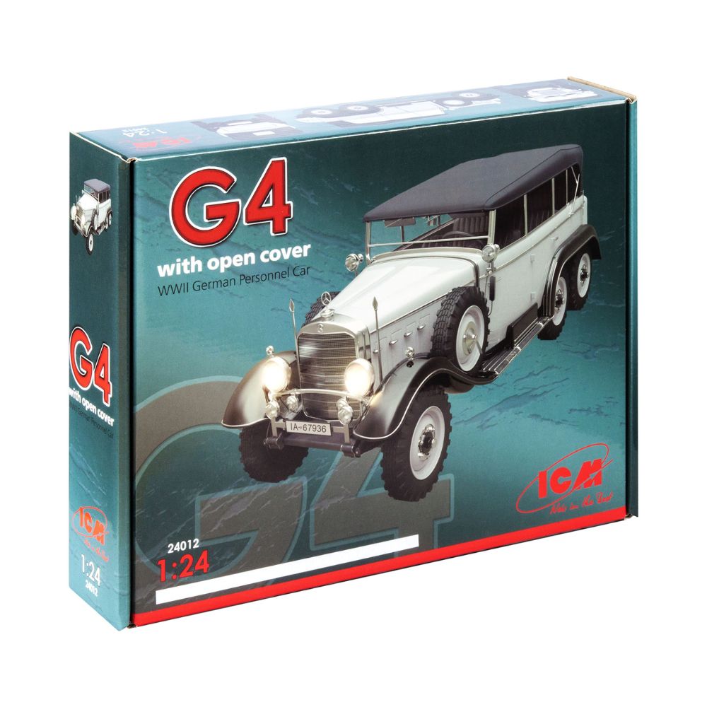 ICM 1:24 Typ G4Soft Top Ger. Personnel Car