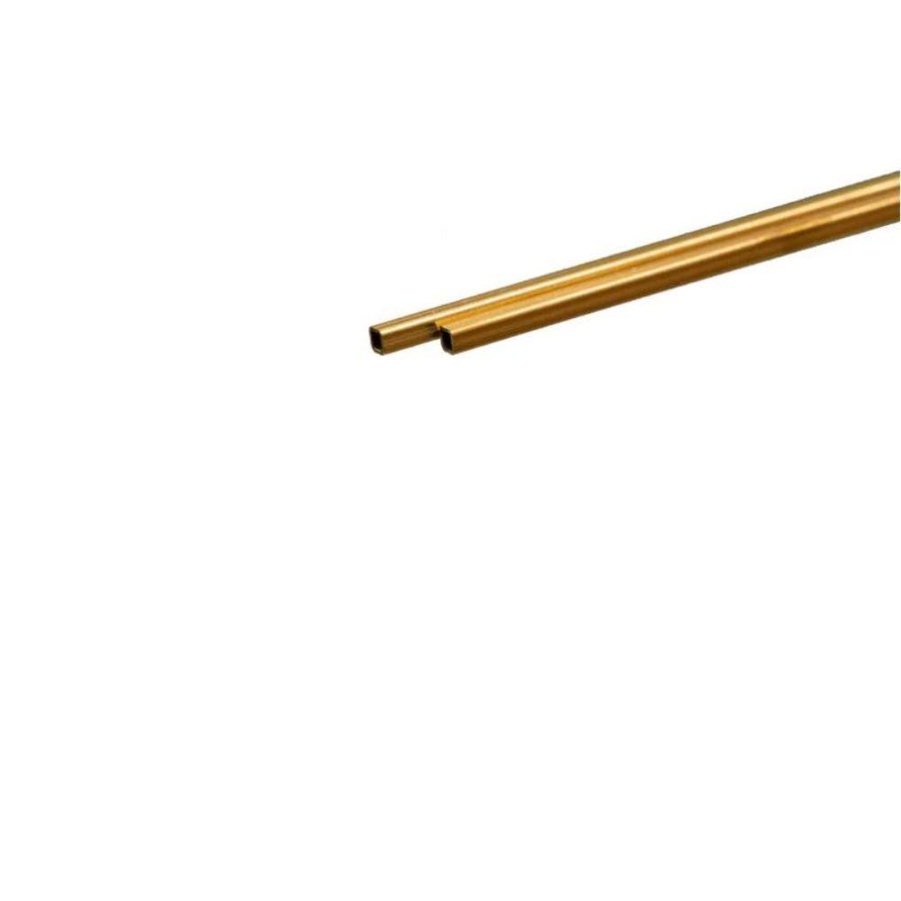 KS Metals 3/32 (2) 12 Sq. Brass .014 W.