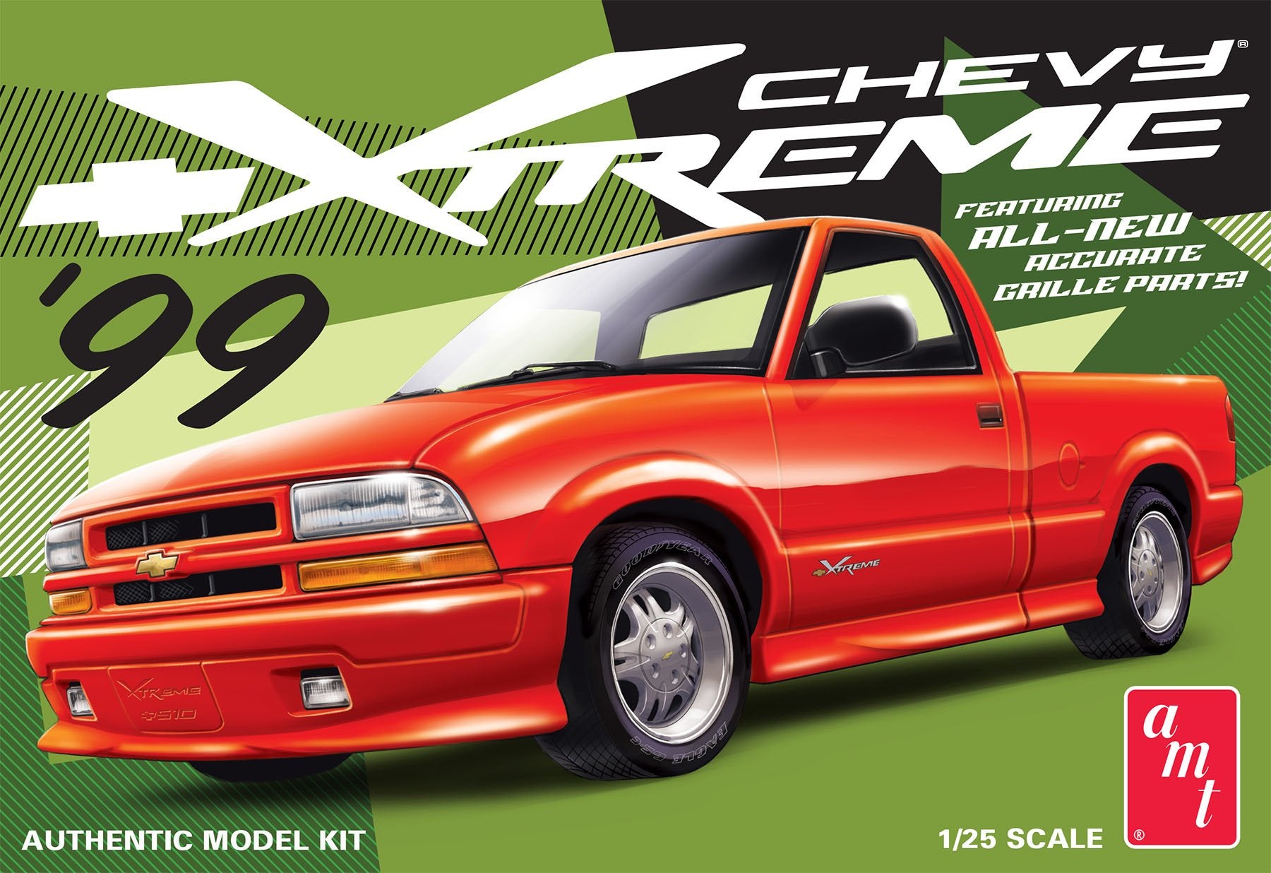 AMT 1:25 1999 Chevy Xtreme S10 Pickup