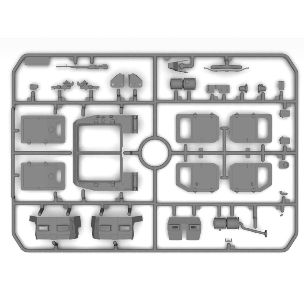 ICM 1:35 Kozak 2 Ukrainian MRAP-Class