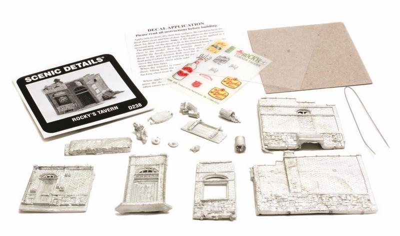 Woodland Scenics Rocky's Tavern Sc Details