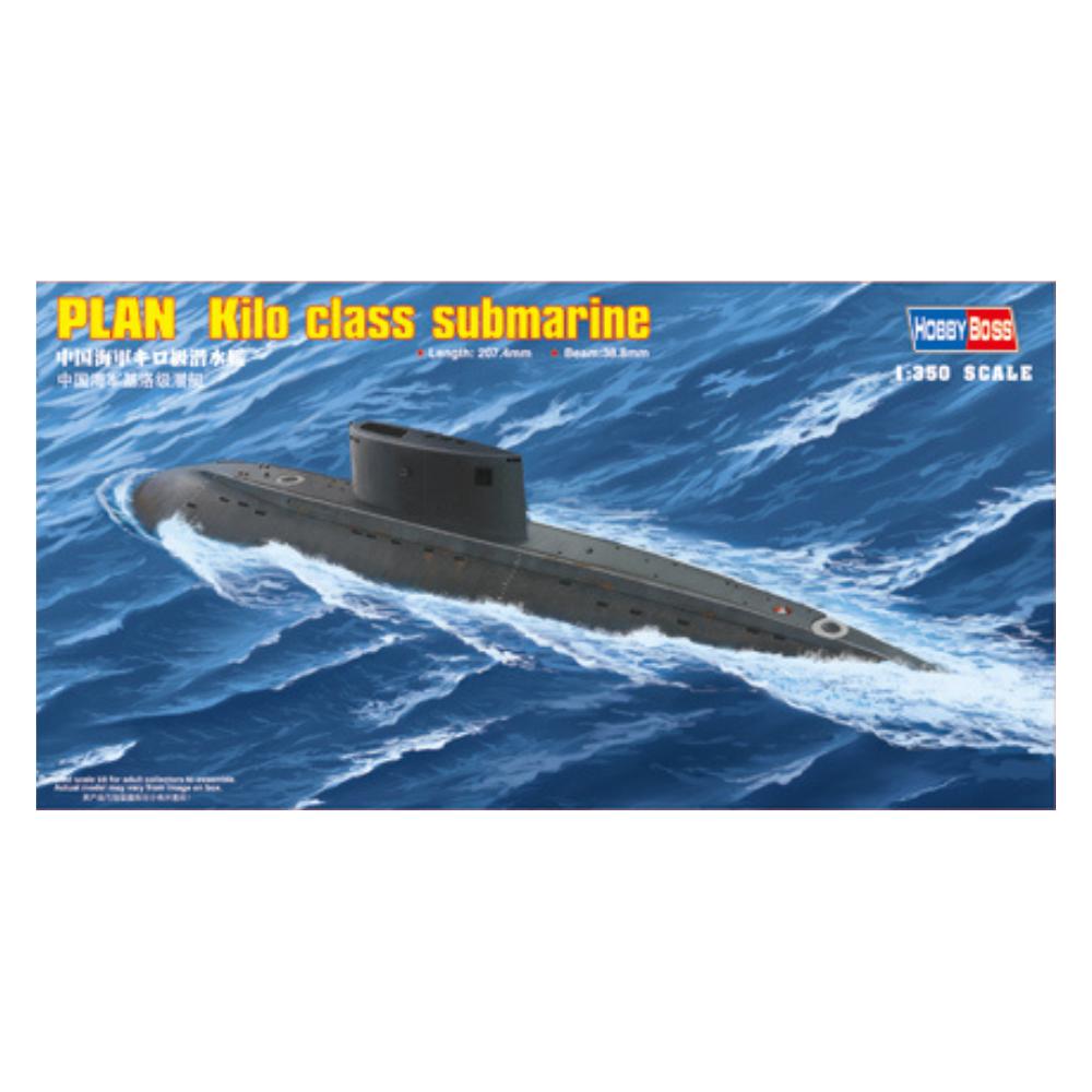 Hobbyboss 1:350 Plan Kilo Class Submarine