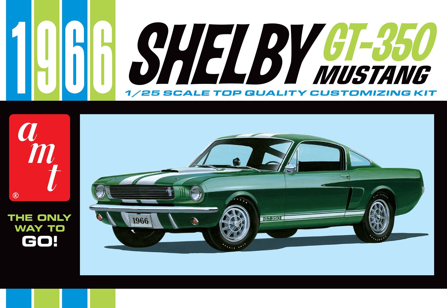 AMT 1:25 1966 Shelby Mustang GT350