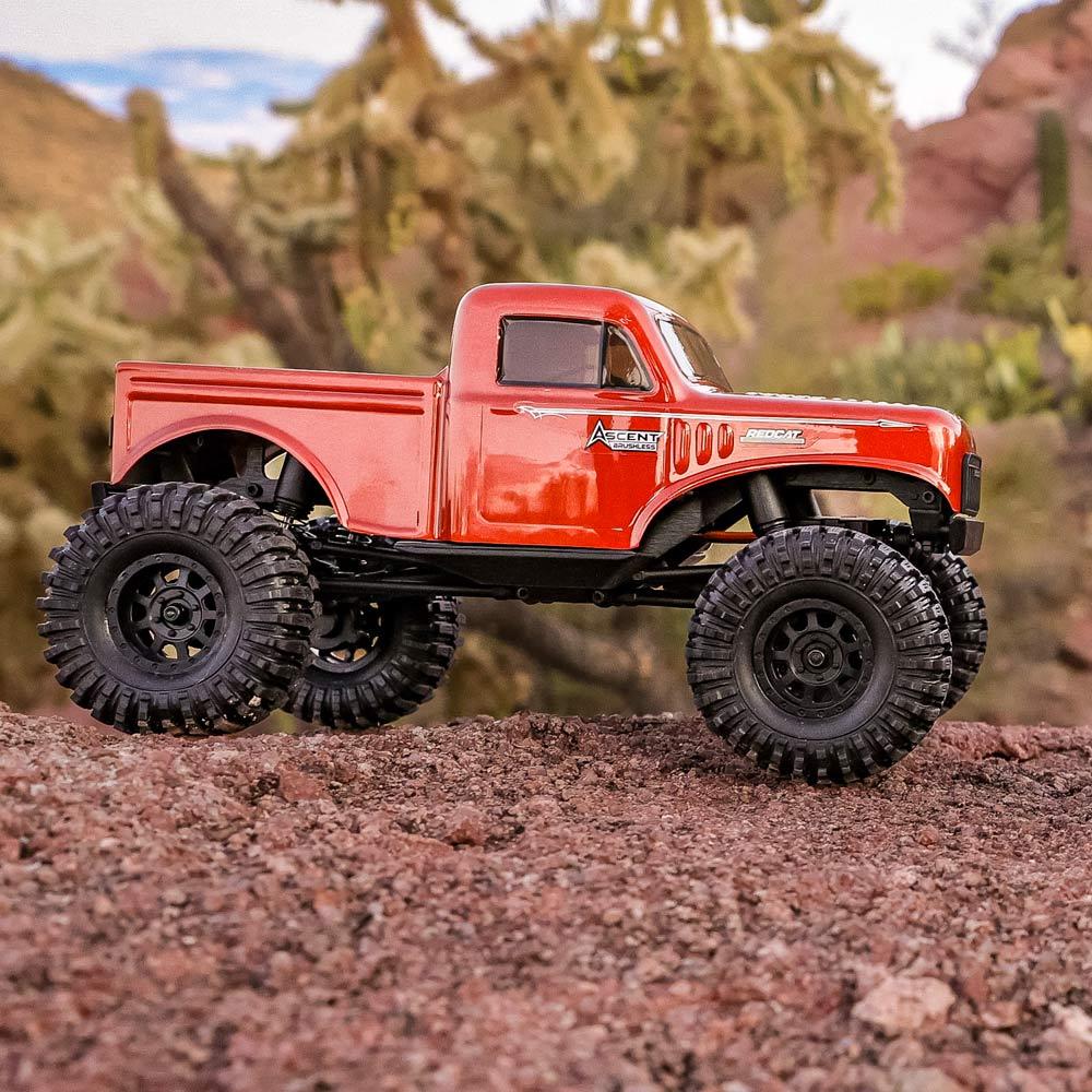Redcat 1:18 EP Ascent Rock Crawler Brushless High Steer-Orange