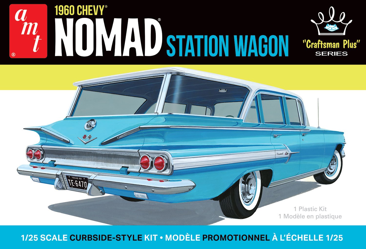 AMT 1:25 1960 Chevy Nomad Station Wagon