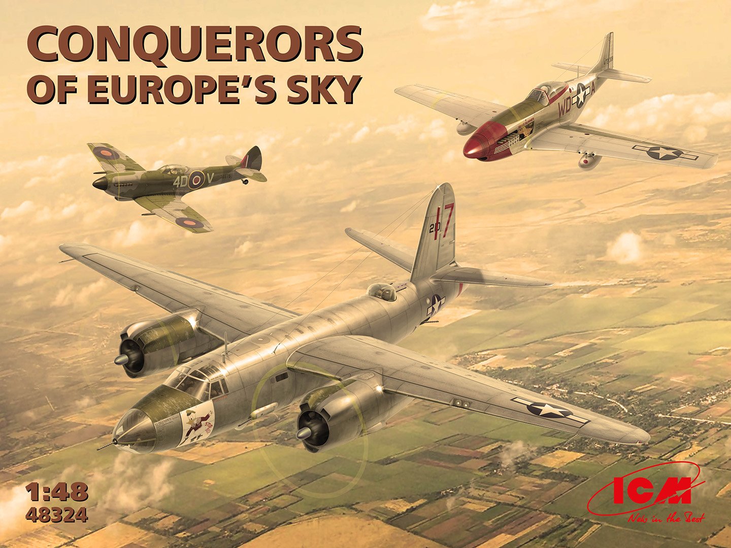 ICM 1:48 Conquerors of Europe's Sky (3)