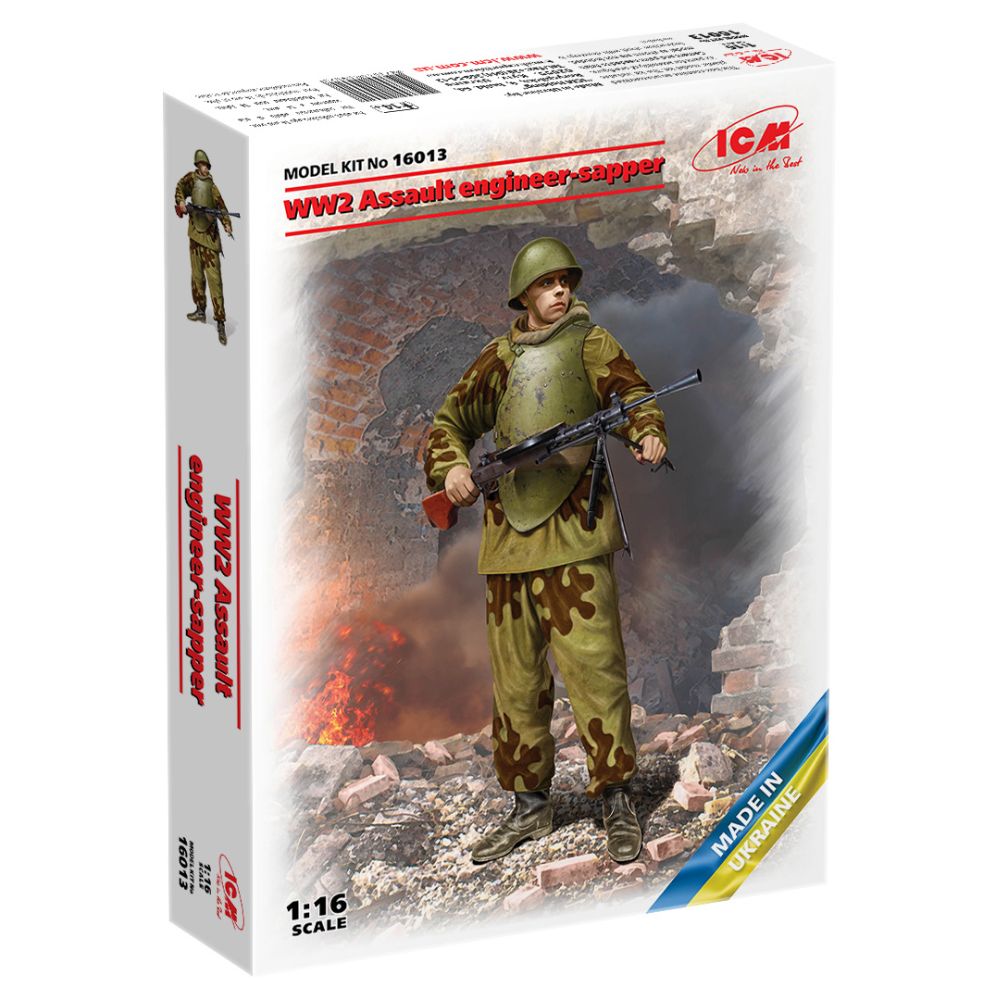 ICM 1:16 WW2 Assault Engineer-Sapper