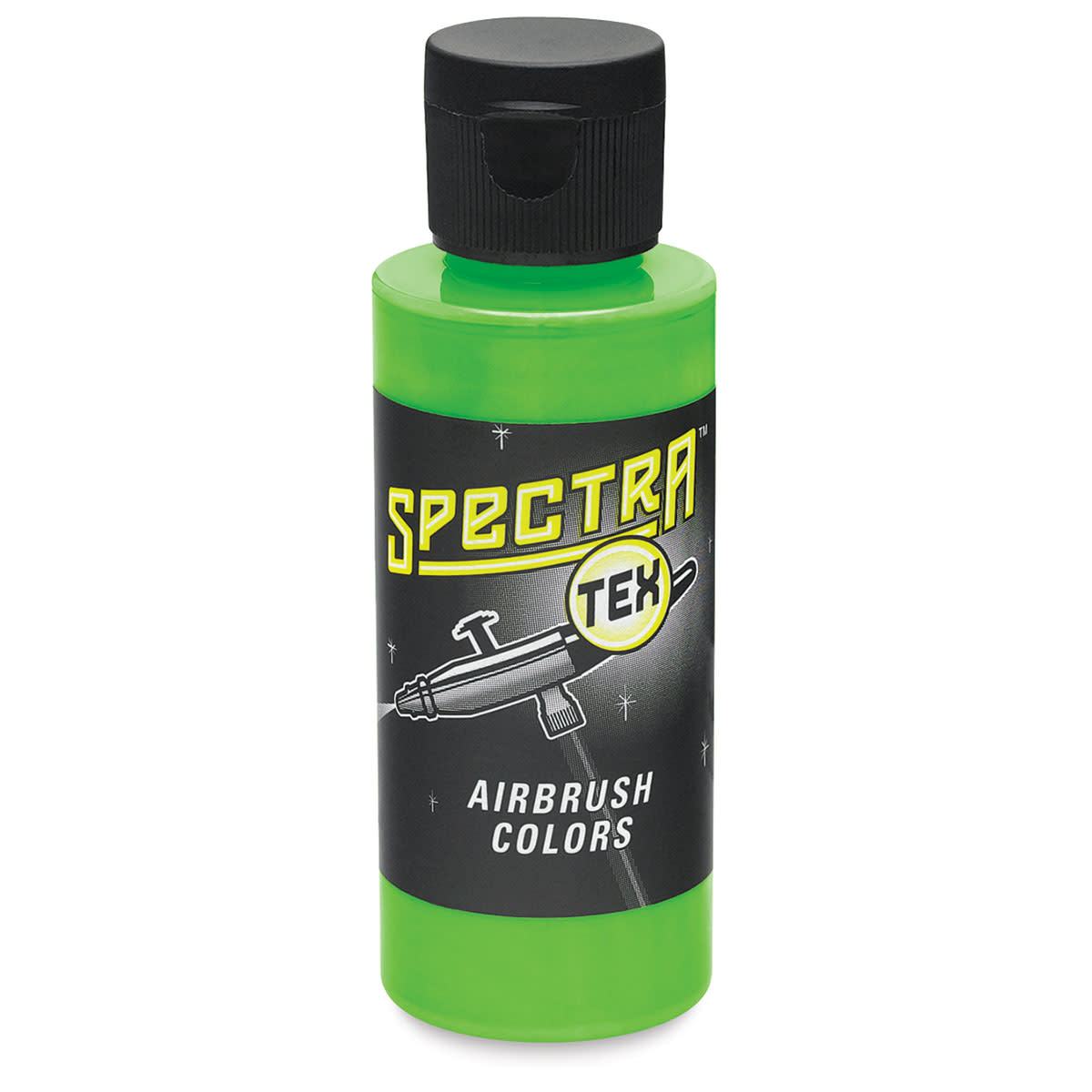 Badger SpectraTex Neon Green 60ml Pro Airbrush Artist Paint