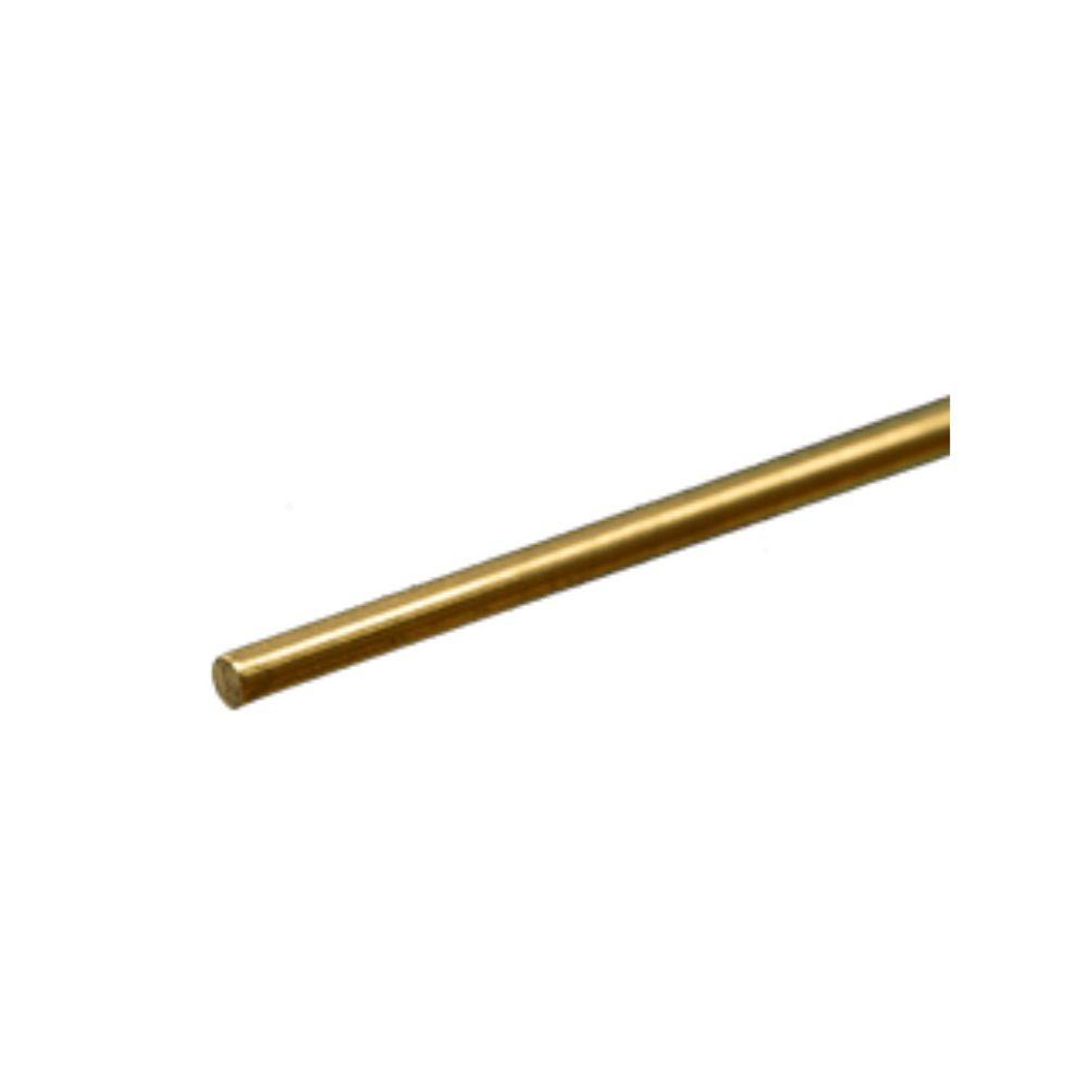 KS Metals 12 Brass Rod 3/32 1Pc
