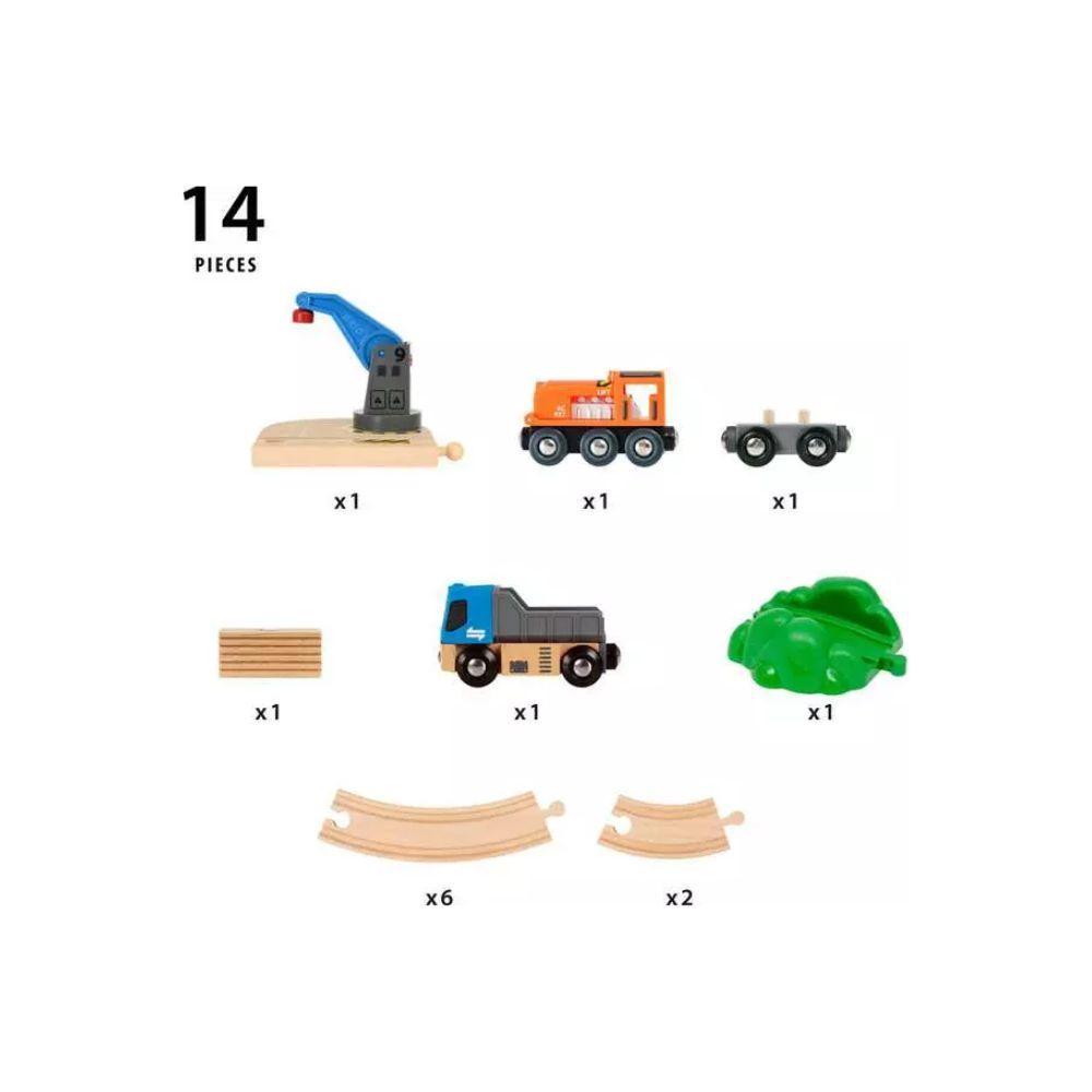 BRIO - Starter Lift & Load Set 14 pieces