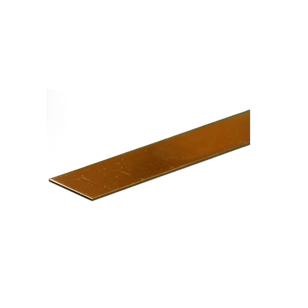 KS Metals 12 Brass Strip .025 X .75 1Pc