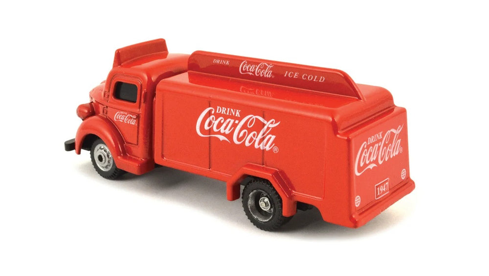 Motorcity Classics 1:87 1947 Coca Cola Bottle Truck Red