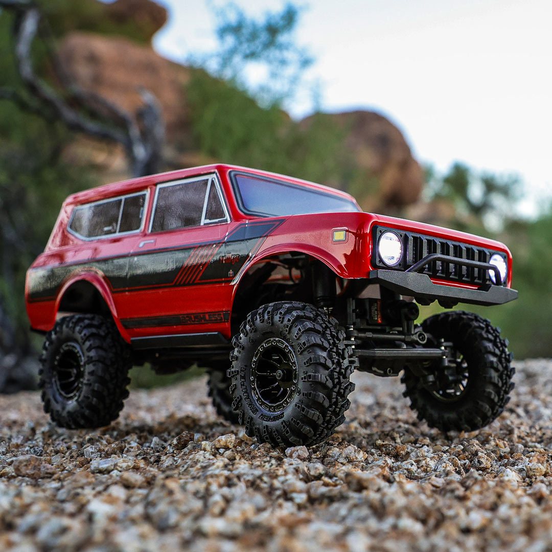 Redcat 1:18 EP Ascent Rock Crawler Brushless High Steer-Red