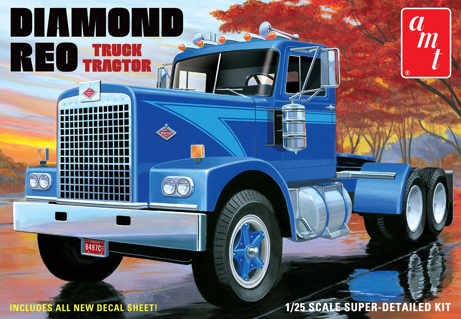 AMT 1:25 Diamond Reo Truck