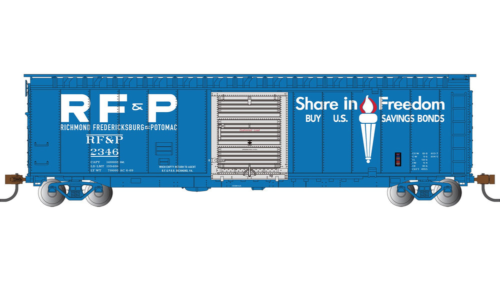Bachmann Richmond, Fredericksburg & Potomac #2346 (With Roof Walk)