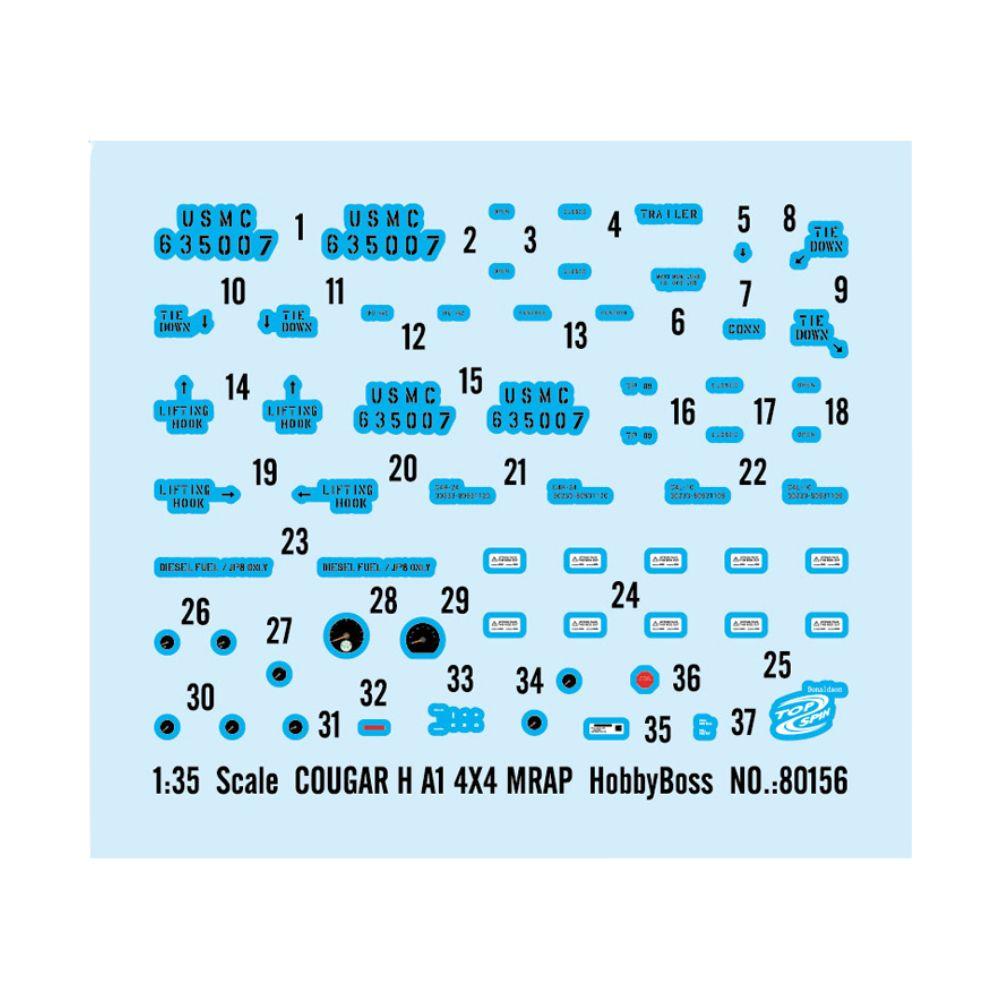 Hobbyboss 1:35 Cougar 4x4 MRAP