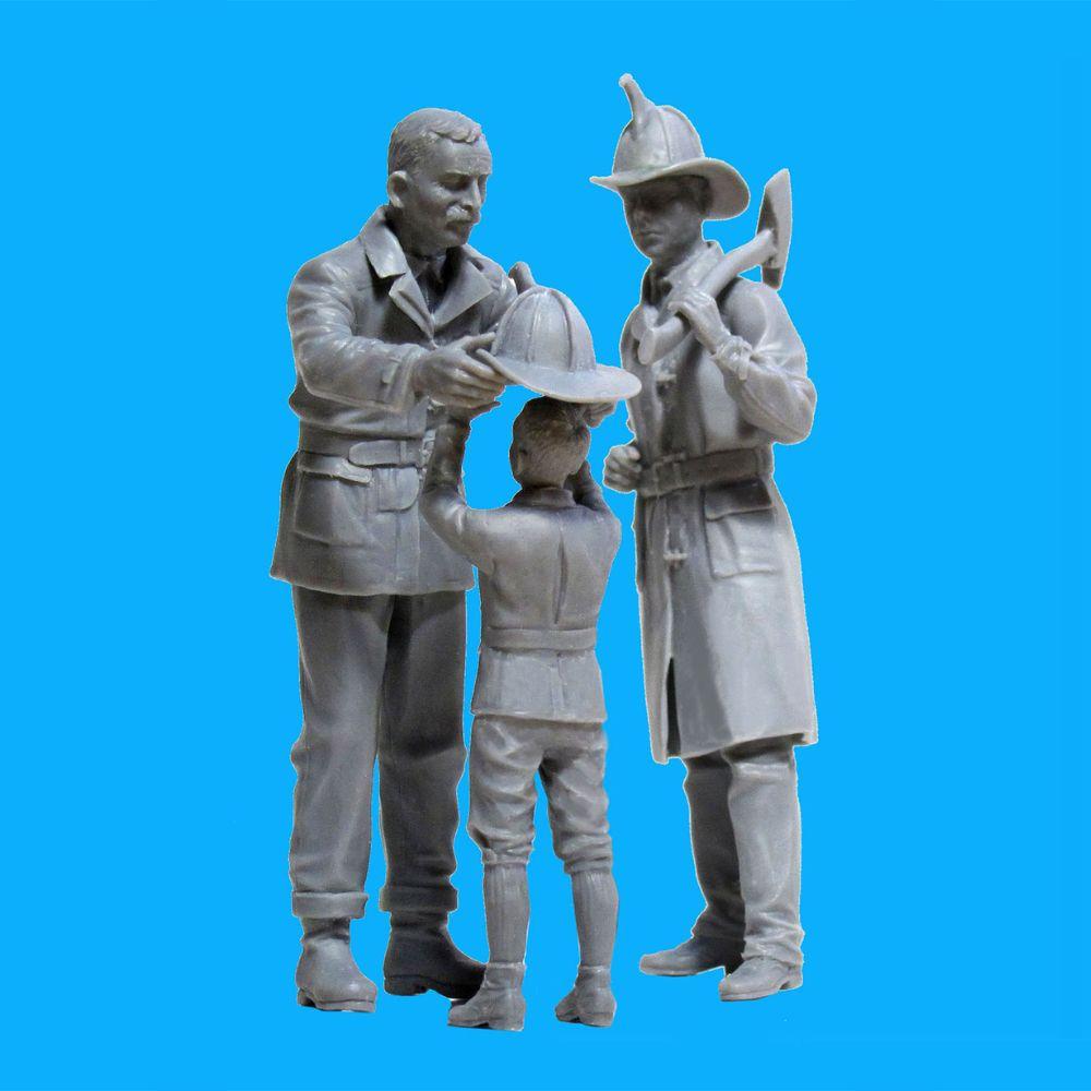 ICM 1:24 Usa Firemen (1910S) (3)