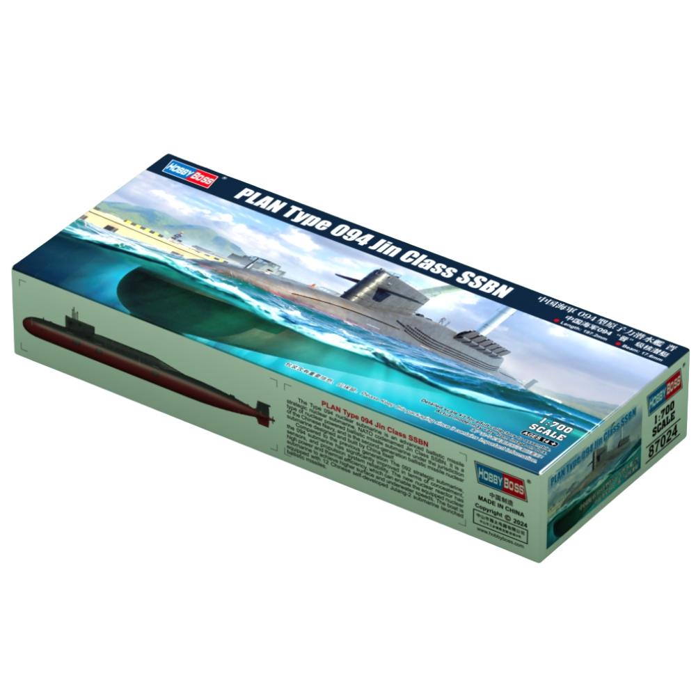 Hobbyboss 1:700 PLAN Type 094 Jin Class-SSBN