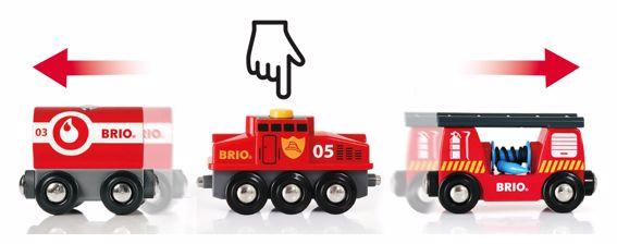 BRIO Rescue Firefighting Train
