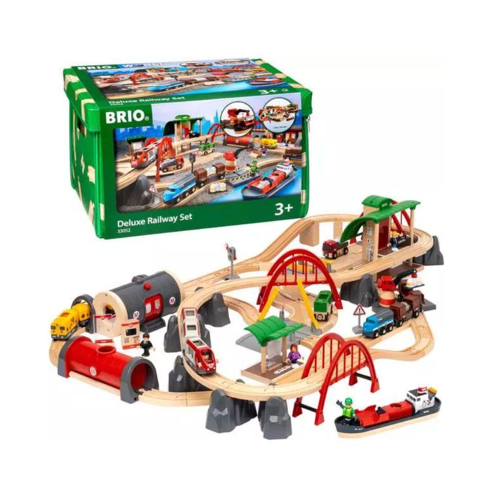 BRIO - Deluxe Railway Set 87 pieces