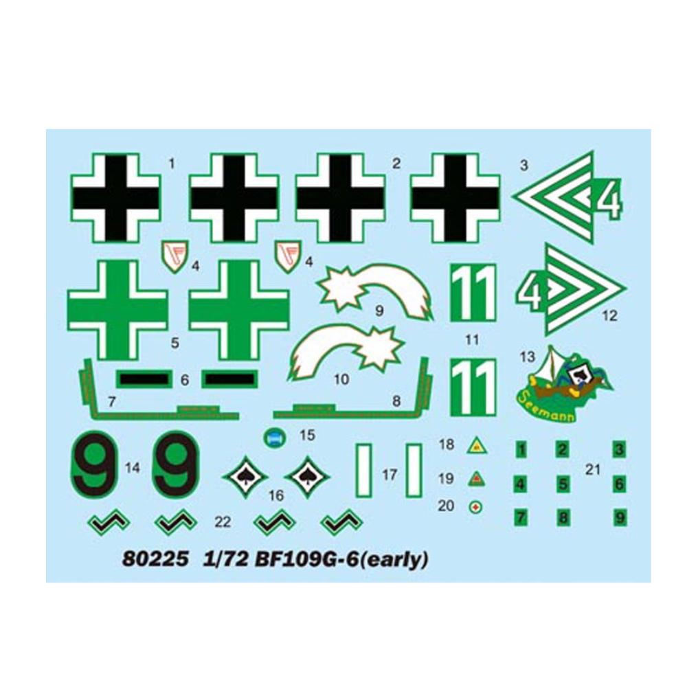 Hobbyboss 1:72 Bf109 G-6 (Early)