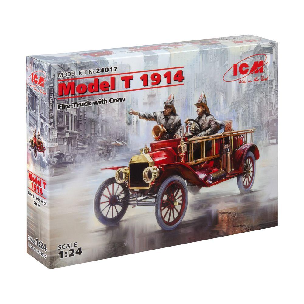 ICM 1:24 Model T 1914 Fire Truck W/ Crew