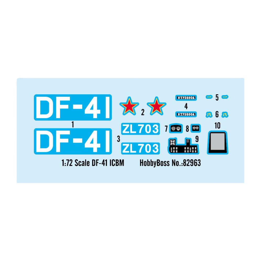 Hobbyboss 1:72 DF-41 ICBM
