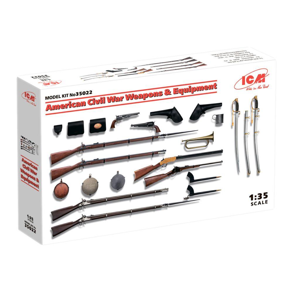 ICM 1:35 US Civil War Weapons & Equipment