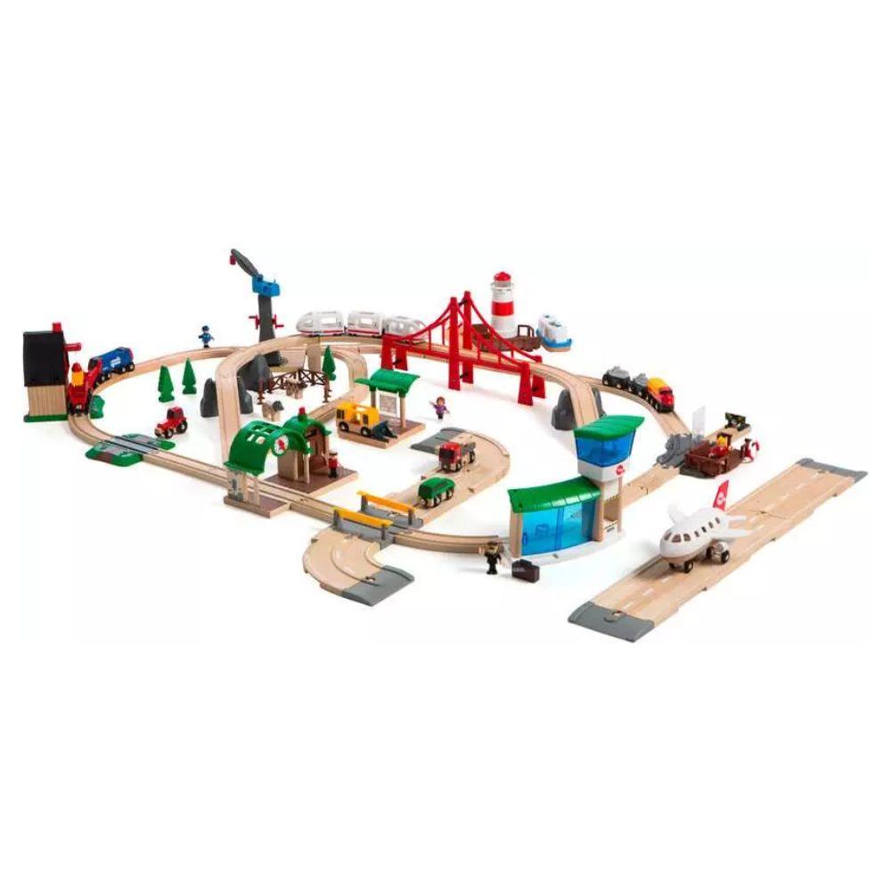BRIO - Railway World Deluxe Set 106 piec