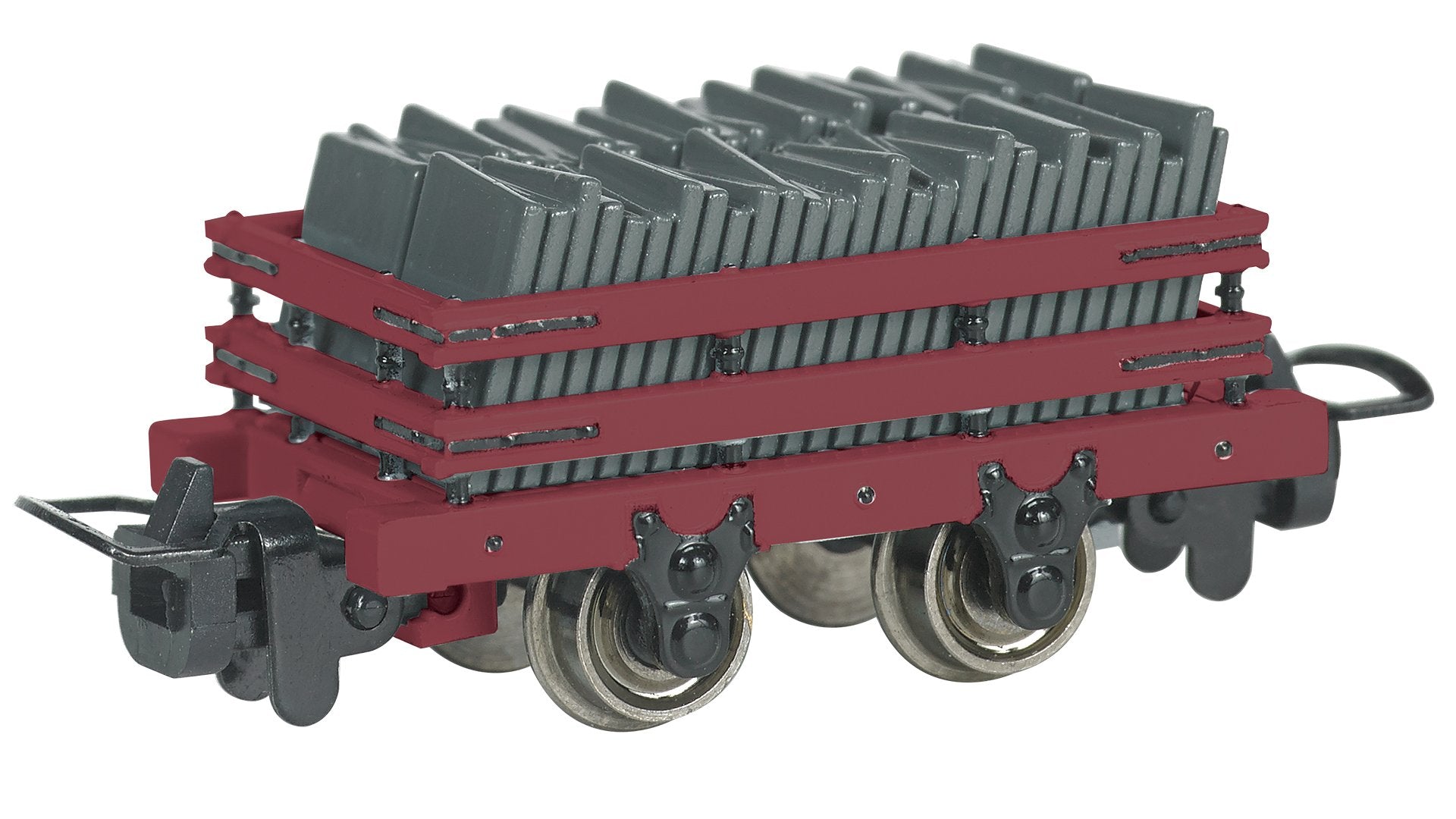 Bachmann Narrow Gauge Slate Wagon w/ Load - Red