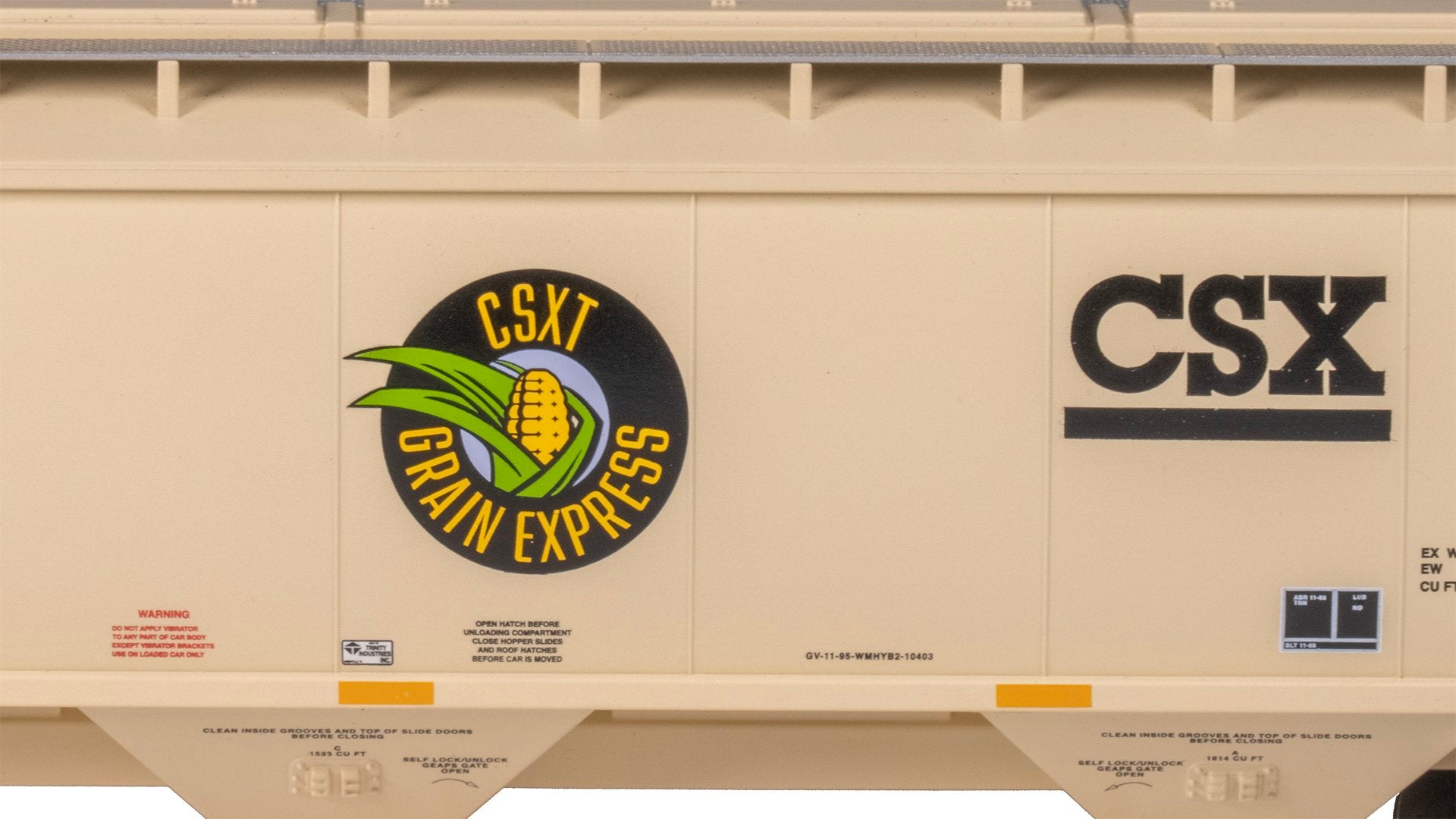 Bachmann CSX #265196 (Grain Express)