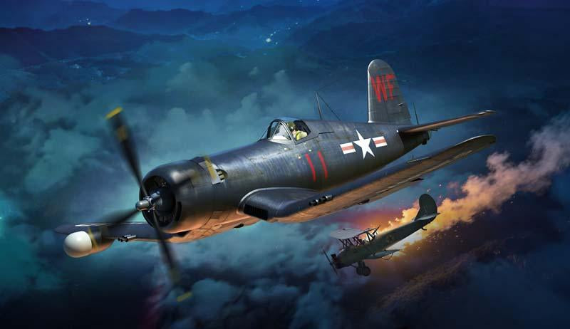 Hobbyboss 1:48 F4U-5N Corsair Late Version