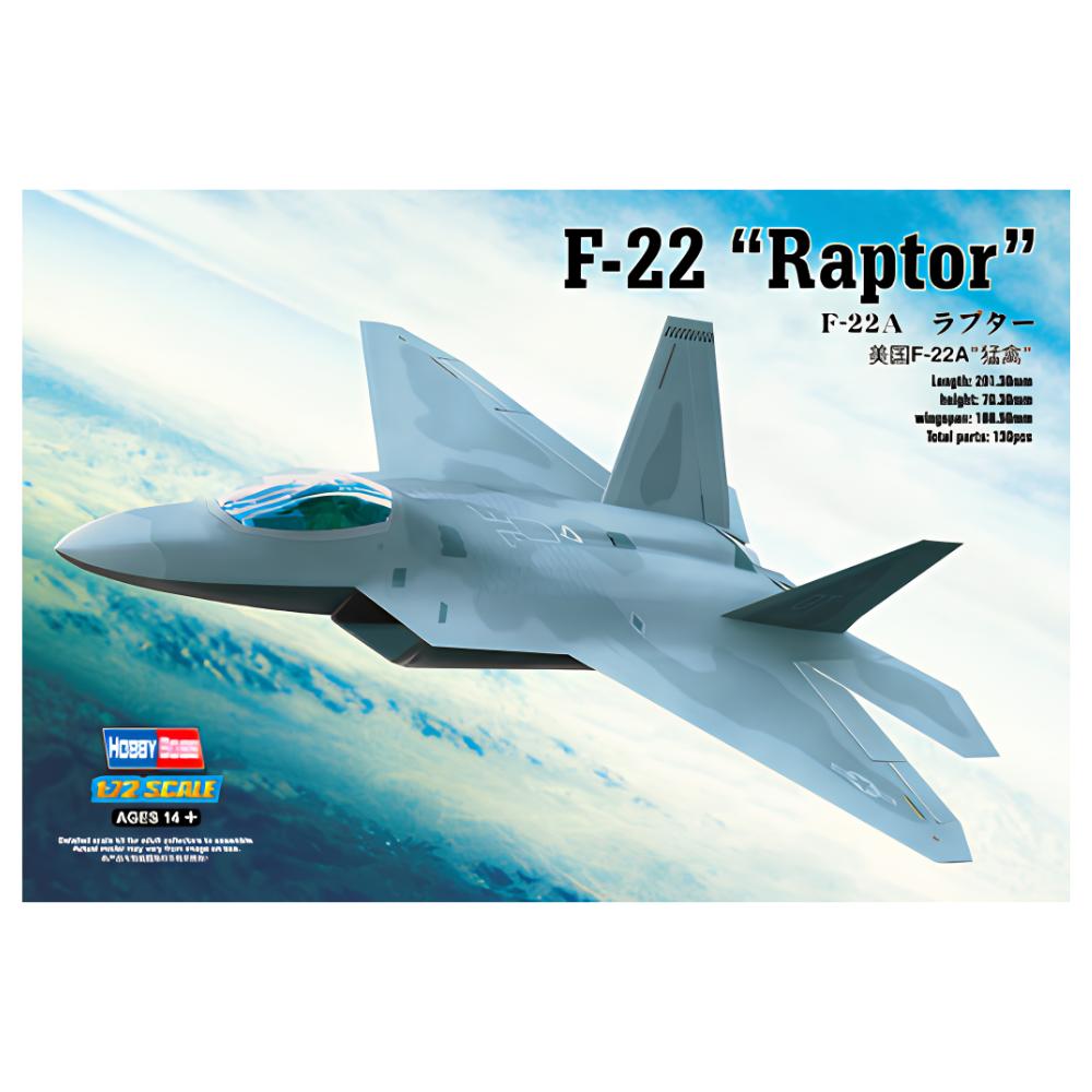 Hobbyboss 1:72 F-22A Raptor