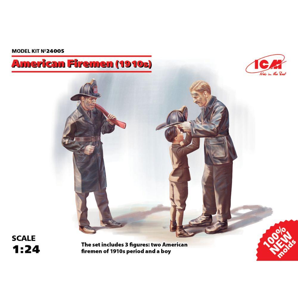 ICM 1:24 Usa Firemen (1910S) (3)