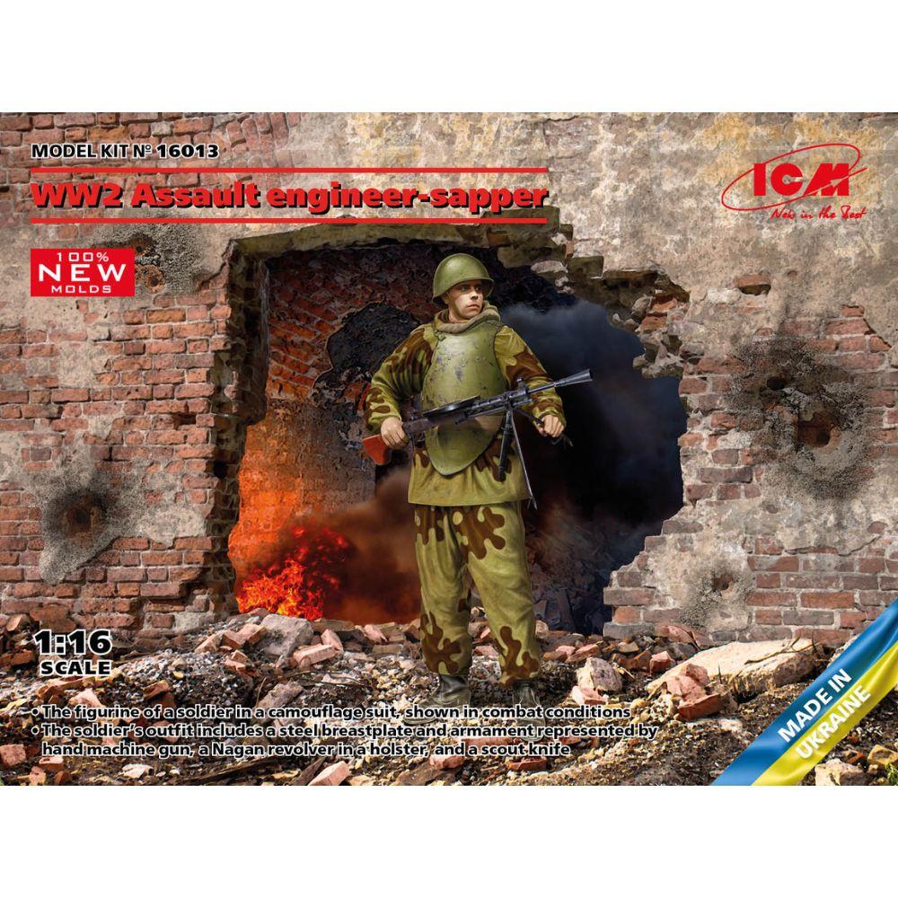 ICM 1:16 WW2 Assault Engineer-Sapper