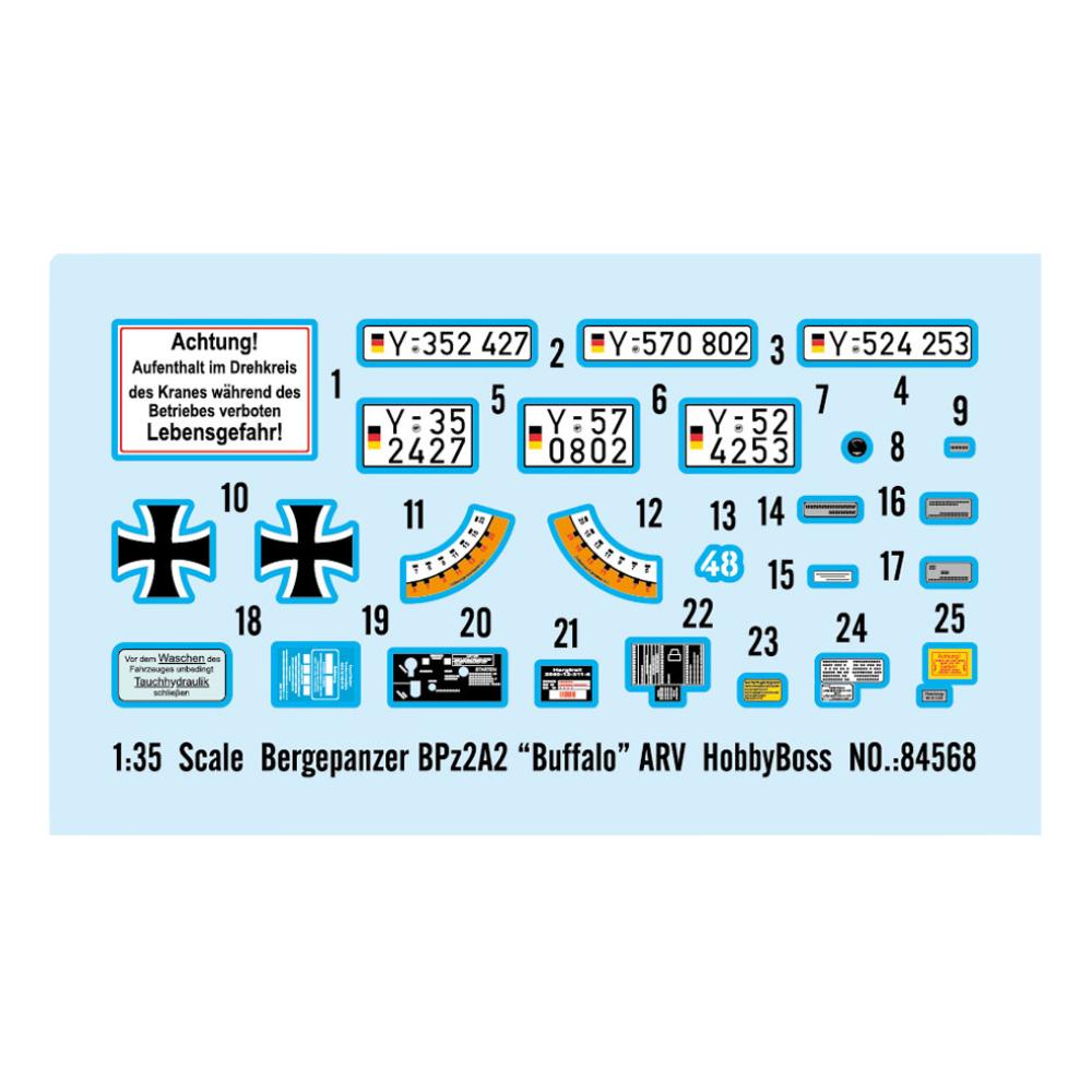 Hobbyboss 1:35 Bergepanzer BPz2A2 Buffalo ARV