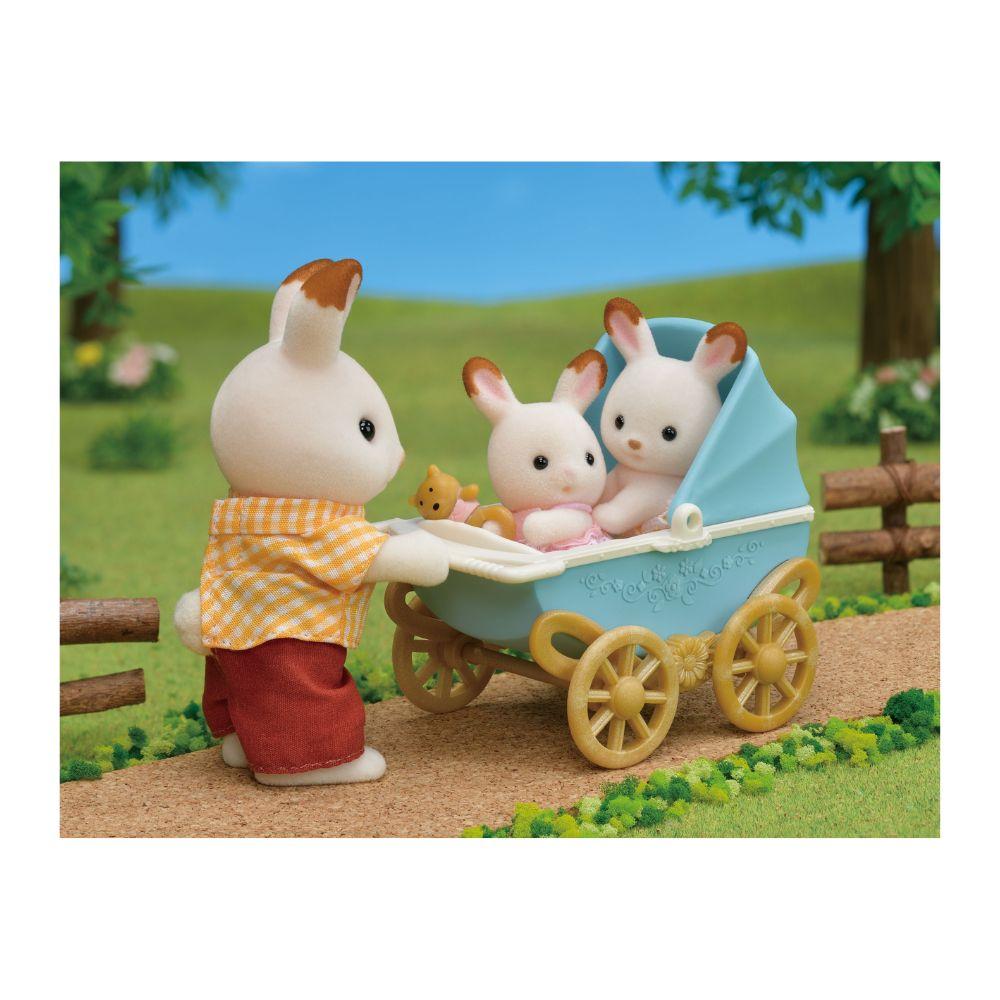 Sylvanian Families Chocolate Rabbit Twins Set
