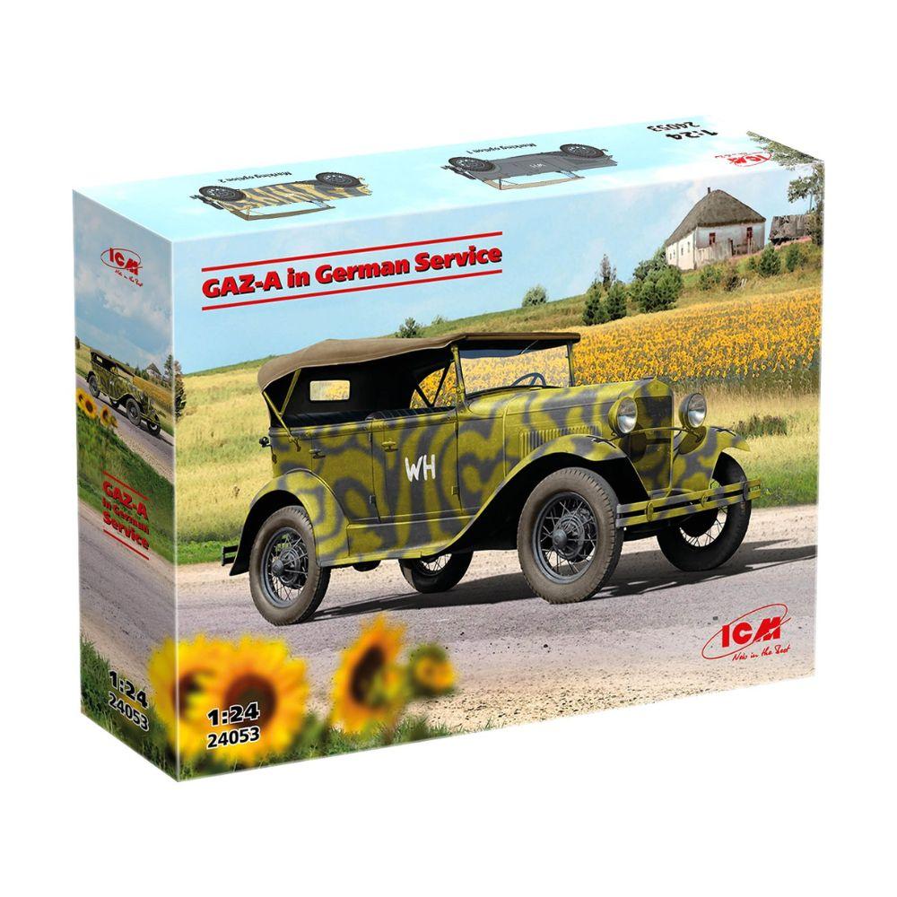 ICM 1:24 GAZ-A in German Service