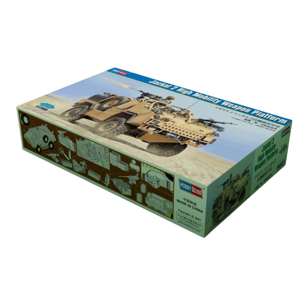 Hobbyboss 1:35 Jackal 2 High Mobility Weapon Platform