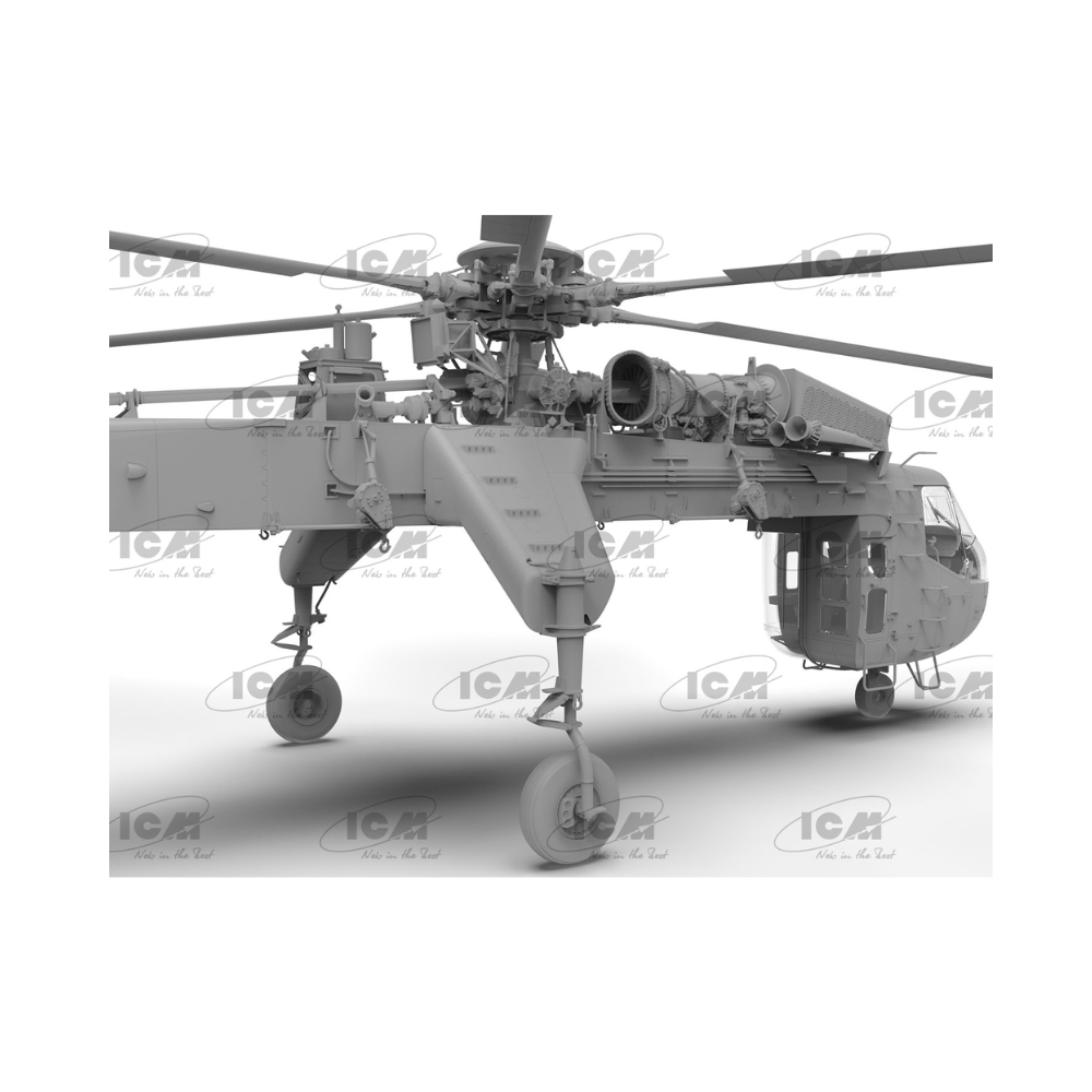 ICM 1:35 Sikorsky CH-54A Tarhe Helicopter