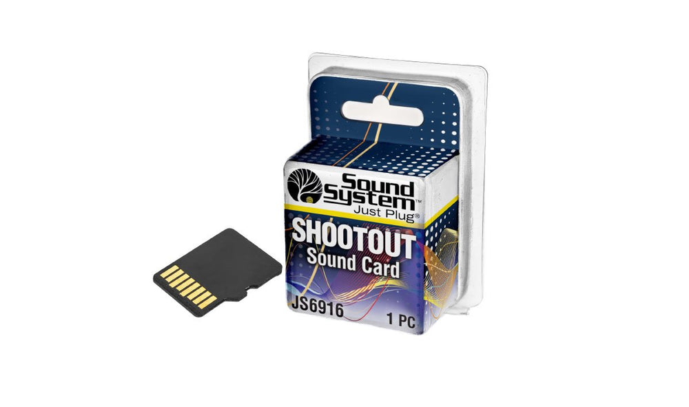 Woodland Scenics Sound Card Shootout